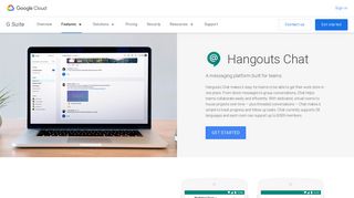 Google Hangouts Chat: Secure Team Messaging | G Suite
