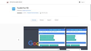 Toolkit For FB - Google Chrome