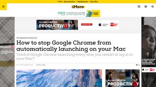 How to stop Google Chrome from automatically launching on your ...