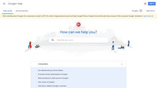 Google+ Help - Google Support