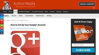How to Set Up Your Google+ Account - Author Media