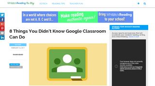 8 Things You Didn't Know Google Classroom Can Do