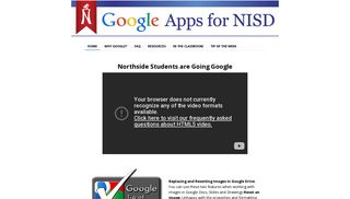 Google Apps for NISD - Google Sites