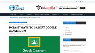 10 Easy Ways to Gamify Google Classroom - The Tech Edvocate