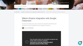 Makers Empire integration with Google Classroom | Makers Empire ...