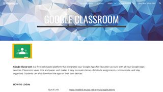 8-1 Flameagles - Google Classroom - Google Sites
