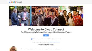 Sign in - Google Cloud Connect