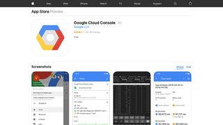Google Cloud Console on the App Store - iTunes - Apple