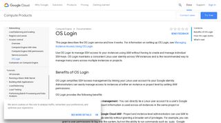 OS Login | Compute Engine Documentation | Google Cloud