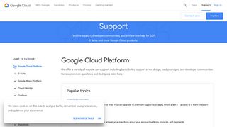 Support Hub | Google Cloud
