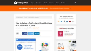 How to Setup a Professional Email Address with Google Apps and Gmail
