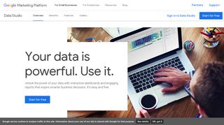 Dashboarding & Data Visualization Tools - Google Data Studio