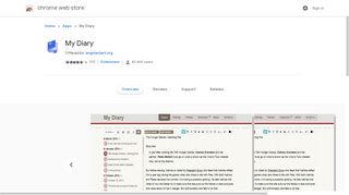My Diary - Google Chrome