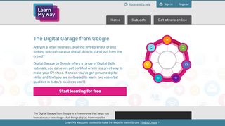 Google Digital Garage | Learn My Way