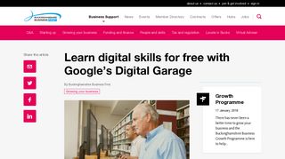 Learn digital skills for free with Google's Digital Garage ...