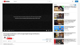 Free Google Certification in 2018, Google Digital Garage Certification ...