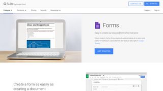 Google Forms: Online Form Builder for Business | G Suite