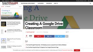 How To Create A Google Drive Classroom - TeachThought