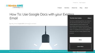 How To: Use Google Docs with your Existing Email | NimbleAMS.com
