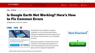 Is Google Earth Not Working? Here's How to Fix Common Errors ...