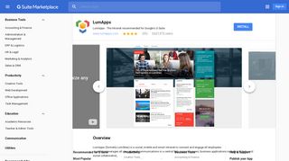 LumApps - G Suite Marketplace - Google