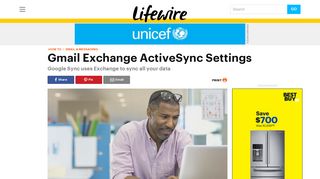 What Are the Gmail Exchange ActiveSync Settings? - Lifewire