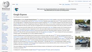 Google Express - Wikipedia