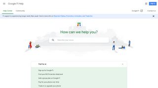 Google Fi Help - Google Support