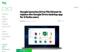 Google launches Drive File Stream to replace the Google Drive ...