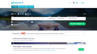 Skyscanner: Compare Cheap Flights, Hotels & Car Hire