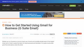 How to Get Started Using Gmail for Business (G Suite Email)