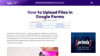 How to Upload Files in Google Forms - Guiding Tech