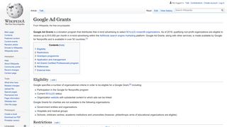 Google Ad Grants - Wikipedia