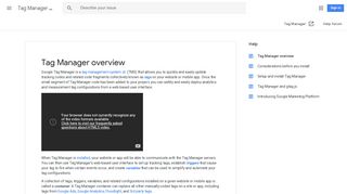 Tag Manager overview - Tag Manager Help - Google Support