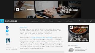 Google Home Setup: A 10-Step Guide on How to Do It | Digital Trends