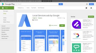 Local Services ads by Google - Apps on Google Play