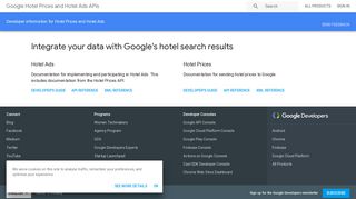 Hotel Prices and Hotel Ads | Google Developers