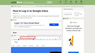 How to Log in to Google Inbox: 4 Steps (with Pictures) - wikiHow