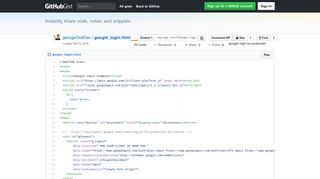 google login by javascript · GitHub