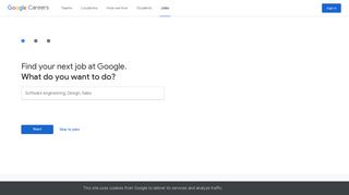 Find a Job - Google Careers
