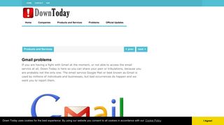 Gmail problems | Down Today