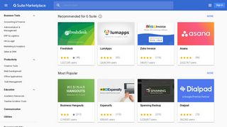 G Suite Marketplace - Google