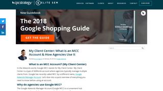 My Client Center: What is an MCC Account & How Agencies Use It