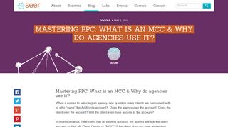 Mastering PPC: What is an MCC & Why do agencies use it?