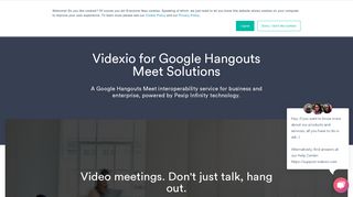 Videoconferencing Gateway for Google Hangouts | Videxio