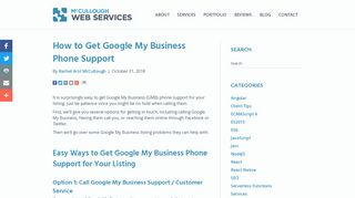 How to Get Google My Business Phone Support