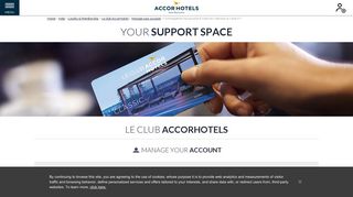 I've forgotten my password. How do I retrieve or reset it ? - Accor Hotels