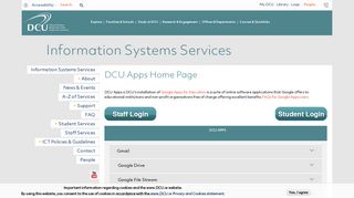 DCU Apps | Information Systems Services | DCU