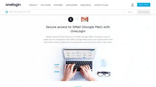 GMail (Google Mail) Single Sign-On (SSO) - Active ... - OneLogin