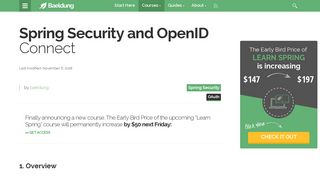Spring Security and OpenID Connect | Baeldung